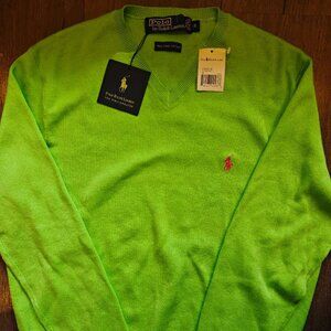 Polo Ralph Lauren Pima Cotton sweater size S NWT office casual